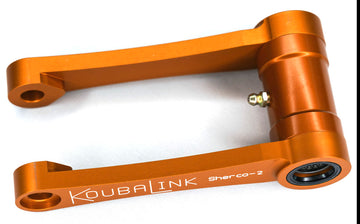 Sherco 450 SEF-R Racing [2016] - KOUBALINK Tieferlegungs-Kit (25.4 mm) Orange - Sherco