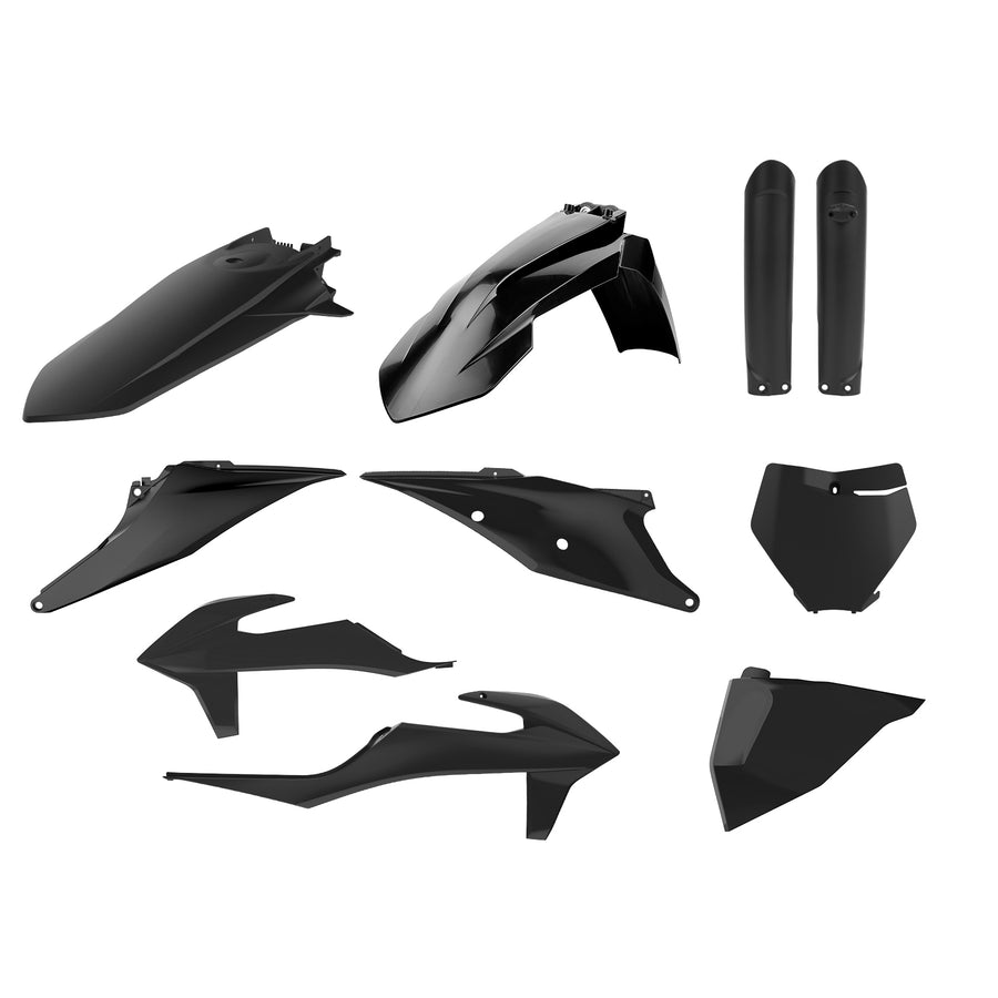 KTM 350 XC F [2019-2022] - Plastik-Kit Schwarz - KTM SX/SX-F