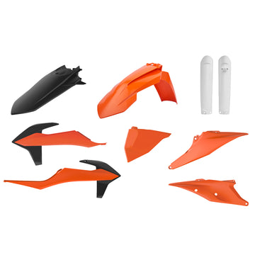 KTM 300 EXC TPI SIX Days [2020-2023] - Plastik-Kit Originalfarbe - KTM EXC/EXC-F