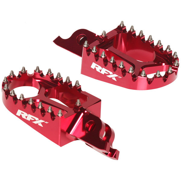 KTM 250 EXC-F SIX Days [2024-2025] - Pro Series CNC-Aluminium Fußrasten - rot