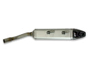 KTM 300 EXC Hardenduro [2024-2025] - Carby Schalldämpfer weisses Aluminium/Karbon-Endkappe