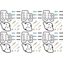 Honda GL 1500 Gold Wing Aspencade (SC 22) [1997] - Vergaser-Reparatursatz