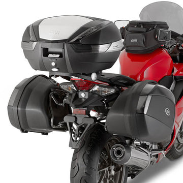 Honda VFR 800 F [GIVI] - Support top case pour valises MONOKEY® ou MONOLOCK® à monter avec la platine MONOKEY® M5