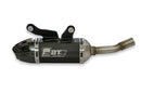 YAMAHA YZ 125 [2024-2027] - Carby Schalldämpfer schwarzes Aluminium/Karbon-Endkappe