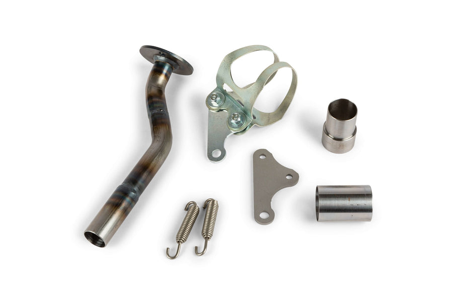 Beta RR-T SM 50 2T - Pot d'échappement 80 - 90cc CNC rouge / noir