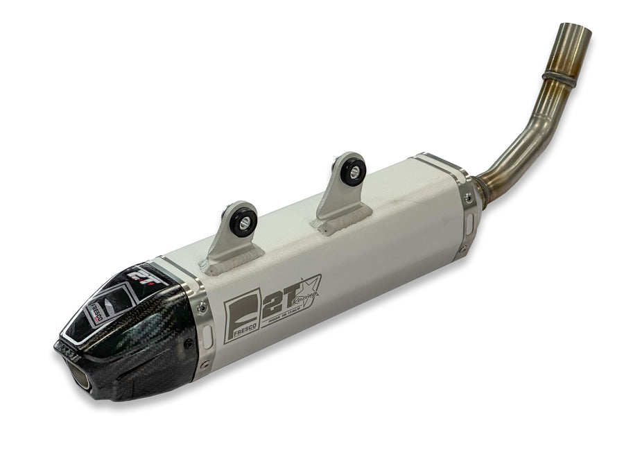 Sherco 300 SE Factory [2025-2027] - Carby Schalldämpfer weisses Aluminium/Karbon-Endkappe