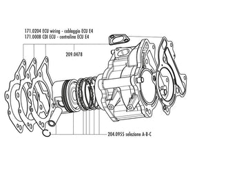 Piaggio Medley 125 IE ABS [2019-2025] - Zylinder Kit