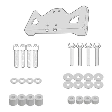 Honda CB 500 F [GIVI] - Kit für die Montage des PLX1152 Träger zu verwenden beim Anbau ohne Topcase Träger 1152FZ