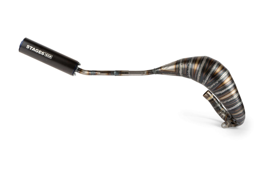 Beta RR SM 50 2T - Exhaust 80 - 90cc CNC blue / black