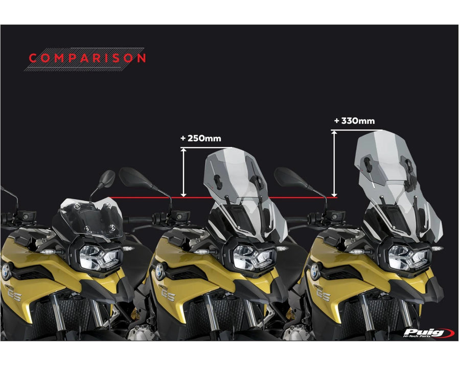 BMW F 750 GS [2024] – Pare-brise réglable – Teinté