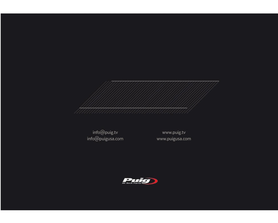 KTM 890 SMT [2025] – Disque de spoiler 2.0 fixé avec vis – Transparent