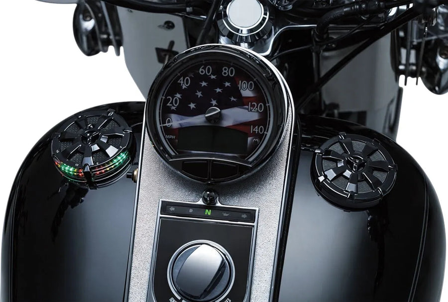 Harley-Davidson Low Rider S [Kuryakyn] - Allery Cat LED Fuel et batterie Affichage
