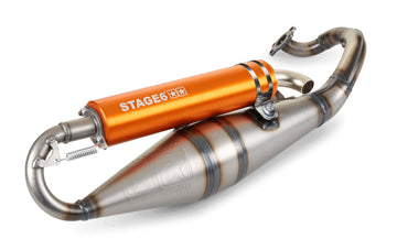 MBK Nitro 50 2T LC [–1998] - Auspuff Pro Replica MK2 Orange