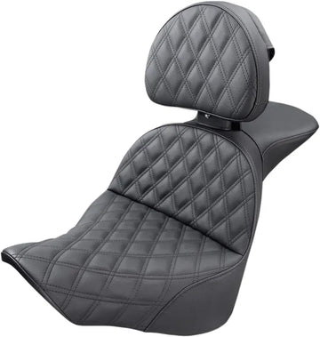 Harley Davidson Flfb [SADDLEMEN] – Siège Explorer avec matelassage en diamant