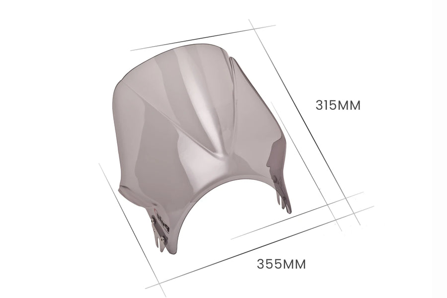 KAWASAKI W 230 [2025] – Carénage de pare-brise Windy – Transparent