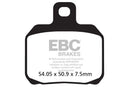 Ducati Scrambler 1100 [EBC]-Half-sorted VEE brake pads-1