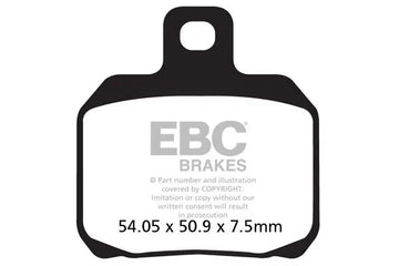 DUCATI MONSTER 696 [EBC] – Halbgesinterte Vee-Bremsbeläge hinten