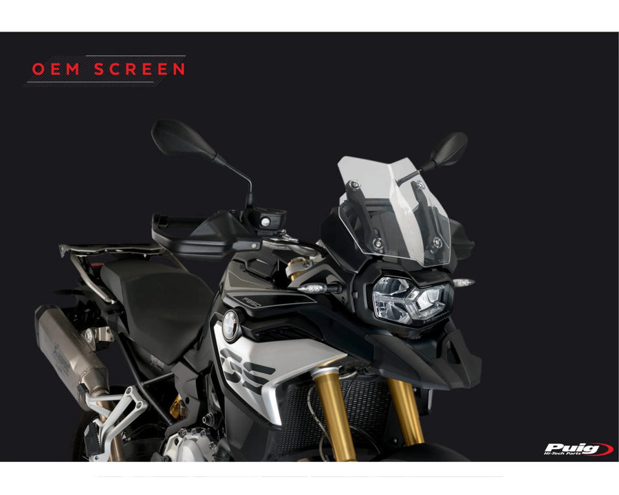 BMW F 750 GS [2024] – Bulle réglable – Transparent