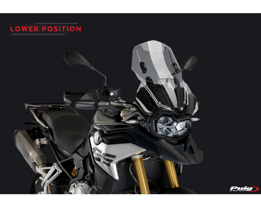 BMW F 750 GS [2024] – Bulle réglable – Transparent