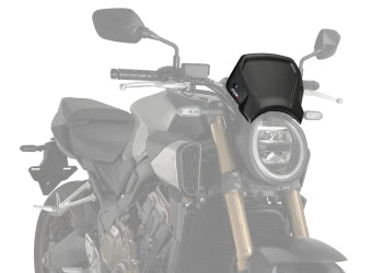 TRIUMPH SCRAMBLER 900 [2025] – front panel ABS – carbon look