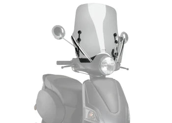 KEEWAY F-ACT 50 4T E4 [2020] – Bulle scooter City Touring – Teintée