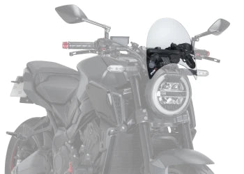 YAMAHA SR 125 SE [2001] – Pare-brise carénage Roadster – transparent