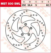 Harley-Davidson FXST 1690 Softail Standard [2012-2015] - Disque de frein fixe rond – photo 8