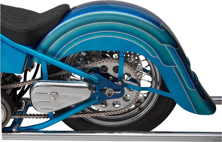 harley davidson flstc [KLOCK WERKS] – Garde-boue arrière étiré 4" Builders Series