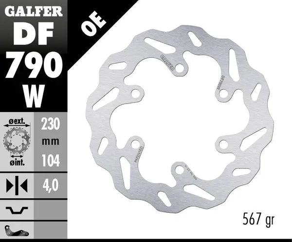 Husqvarna Svartpilen 125 [2024] - Disque de frein Wave® – photo 4