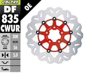 Harley-Davidson Xl 1200 Xs Forty Eight Special [2020] - Floating Wave Brake Disc - Surface: Red, Silver, Stainless Steel - Image 2