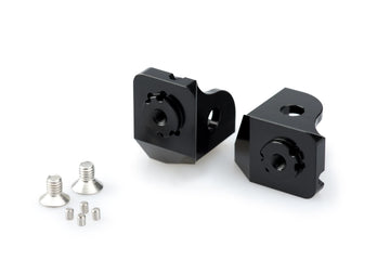 BMW F 800 GS [2025] – Adaptateur repose-pieds en caoutchouc « Rider réglable » – noir - 0