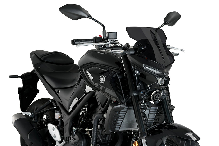 YAMAHA MT-03 [2025] - Pare-brise sport nouvelle génération | Fortement tonique | PUIG20285F