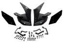 KAWASAKI Z650 [2020] - Downforce Naked Spoiler-Wings | Schwarz | PUIG 20328N