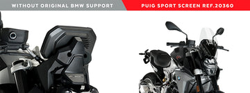 BMW F 900 R [2025] - New Generation Sport Windschild | Klar | PUIG 20360W