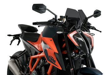 KTM 1290 SUPER DUKE R EVO [2023] - New Generation Sport Windshield | Heavily toned | PUIG 20425F