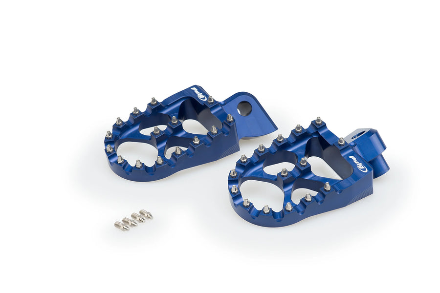 YAMAHA YZ85 [2026] - PUIG Offroad-Fußrasten-Set | Blau | PUIG 20559A