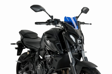 TRIUMPH BONNEVILLE T 120 NOIR [2025] - Pare-brise sport nouvelle génération | Bleu | PUIG20618A
