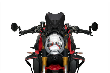 TRIUMPH BONNEVILLE T 120 NOIR [2025] - Pare-brise sport nouvelle génération | Fortement tonique | PUIG20680F