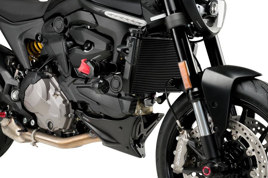 DUCATI MONSTER 937 SP [2024] – spoiler avant – look carbone