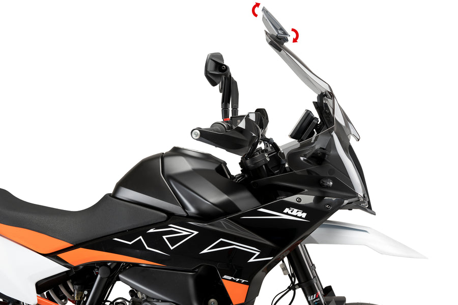 KTM 890 SMT [2025] – Disque de spoiler 2.0 fixé avec vis – Transparent