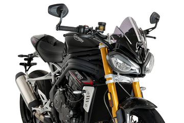 TRIUMPH SPEED TRIPLE 1200 RS [2025] - Pare-brise sport nouvelle génération | Teinté | PUIG20795H