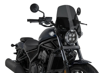 HONDA CMX 1100 REBEL DCT [2025] - Pare-brise Touring nouvelle génération PUIG | Fortement tonique | PUIG20820F