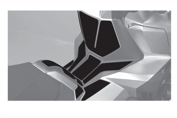HONDA X-ADV [2024] – Protecteur de réservoir Scratch Saver – Noir