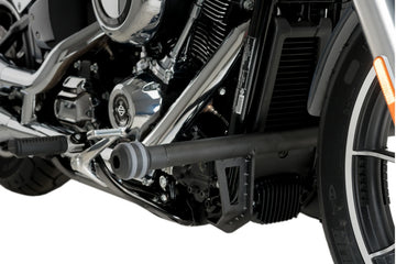 HARLEY DAVIDSON SOFTAIL STREET BOB FXBB [2019] – Opie Crash Bar – Black - 0
