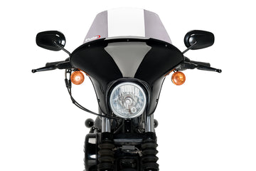TRIUMPH BONNEVILLE T 120 NOIR [2025] - Touring Batwing SML | Teinté | PUIG 21054H