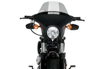 TRIUMPH BONNEVILLE T 120 NOIR [2025] - Touring Batwing SML | Teinté | PUIG21056H