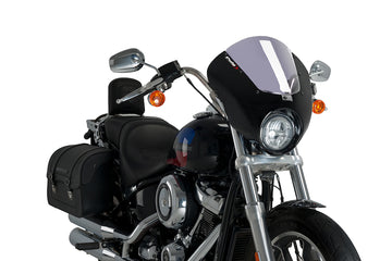 HARLEY-DAVIDSON SOFTAIL LOW RIDER FXLR [2020] - Carénage de lampe Dark Night | Teinté | PUIG21096H