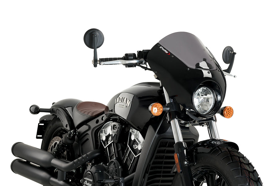 INDIAN SCOUT BOBBER [2025] - Dark Night Lamp Cover | Heavily toned | PUIG 21107F