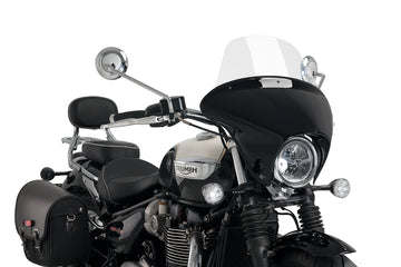 TRIUMPH BONNEVILLE SPEEDMASTER [2025] - Touring Batwing SML | Clear | PUIG 21117W
