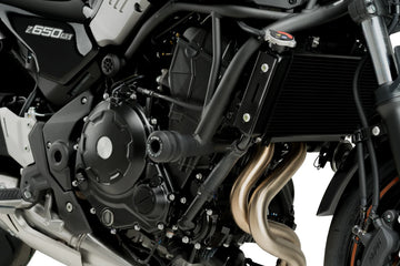 KAWASAKI Z 650 RS [2025] – Protections de Cadre Vintage 2.0 – Noir - 0